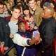 Kevin Hart snaps cellphone selfie photos with fans as he hosts a special screening of The Wedding Ringer at the University of Oregon on Nov. 15, 2014, in Eugene.
Anthony Pidgeon/Getty Images for Screen Gems